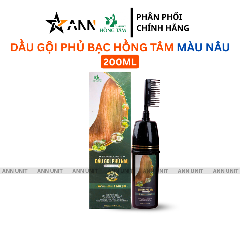 27759_8_20251224162253.png Dầu Gội Phủ Bạc Hồng Tâm Màu Nâu 200ml - 8938529135359