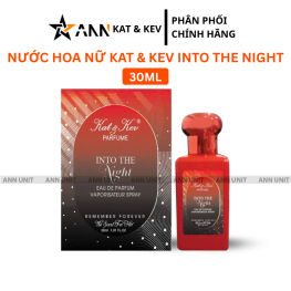 Nước Hoa Nữ Kat Kev Into The Night 30ml - Hương Thơm Sang Trọng Quyến Rũ - 8936213271178