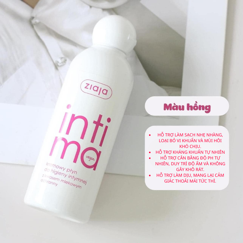 Phân phối dung Dịch Vệ Sinh Phụ Nữ Ziaja Intimate 200ml Màu Hồng 5 Phân phối dung Dịch Vệ Sinh Phụ Nữ Ziaja Intimate 200ml Màu Hồng