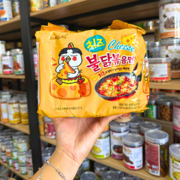 Mì Samyang Gà Vàng - Mì Phô Mai Hàn Quốc Samyang 5 Gói - 8801073141735