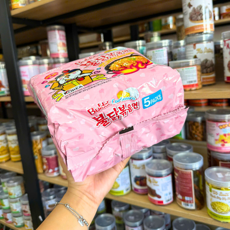 Đánh giá mì Samyang Gà Hồng - Mì Phô Mai Hàn Quốc Samyang 5 Gói 5 Đánh giá mì Samyang Gà Hồng - Mì Phô Mai Hàn Quốc Samyang 5 Gói