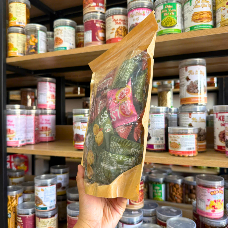 Phân phối bánh Lss - Bánh Quy Bơ Sữa Nhân Kem Thơm Ngon Túi Zip 5 Phân phối bánh Lss - Bánh Quy Bơ Sữa Nhân Kem Thơm Ngon Túi Zip