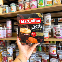 Cà Phê Đen Đá Mac Coffee - Cà Phê Đen Đá Hòa Tan 2 In 1 220g - 8936024244033