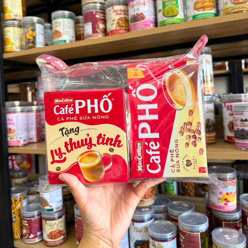 Đánh giá cà Phê Phố - Cà Phê Sữa Nóng 3 In 1 160g Hộp 10 Gói - Tặng Ly Thủy Tinh 5 Đánh giá cà Phê Phố - Cà Phê Sữa Nóng 3 In 1 160g Hộp 10 Gói - Tặng Ly Thủy Tinh