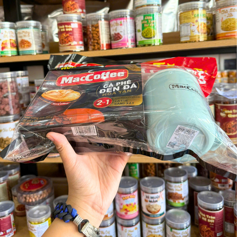 Bảng giá sỉ cà Phê Đen Đá Mac Coffee - Cà Phê Đen Đá Hòa Tan 2 In 1 220g - Tặng 1 Ly Nhựa Cao Cấp 5 Bảng giá sỉ cà Phê Đen Đá Mac Coffee - Cà Phê Đen Đá Hòa Tan 2 In 1 220g - Tặng 1 Ly Nhựa Cao Cấp