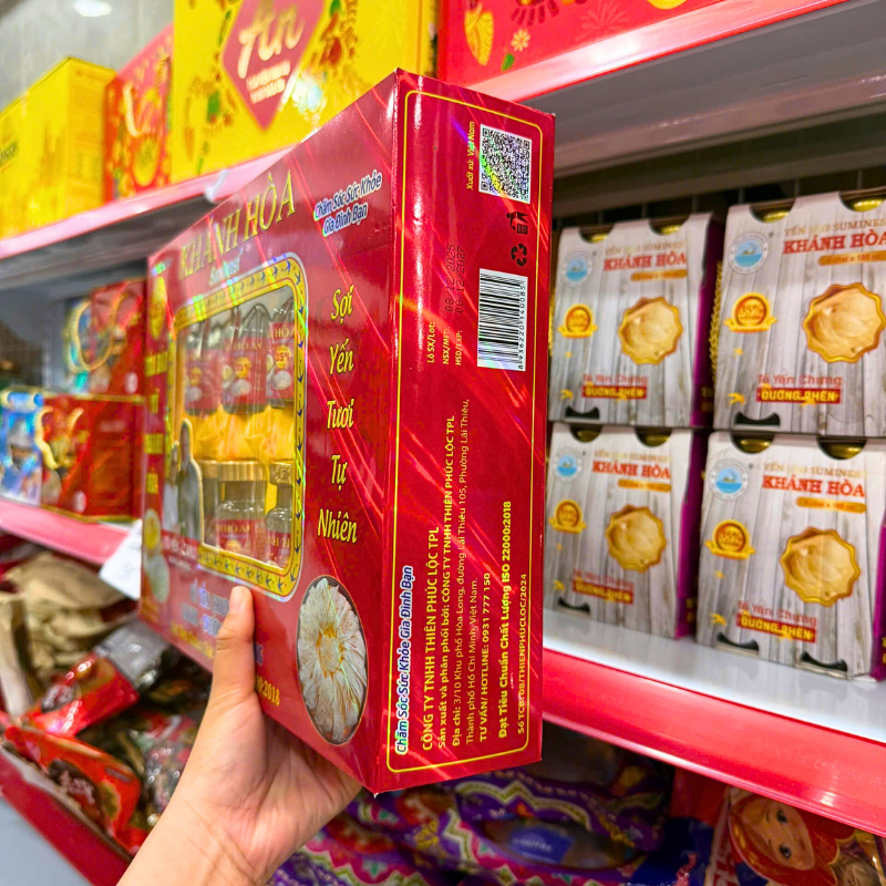 Tổ Yến Chưng Đường Ăn Kiêng Khánh Hòa Saminest 35% Set 6 Hủ 5 Tổ Yến Chưng Đường Ăn Kiêng Khánh Hòa Saminest 35% Set 6 Hủ