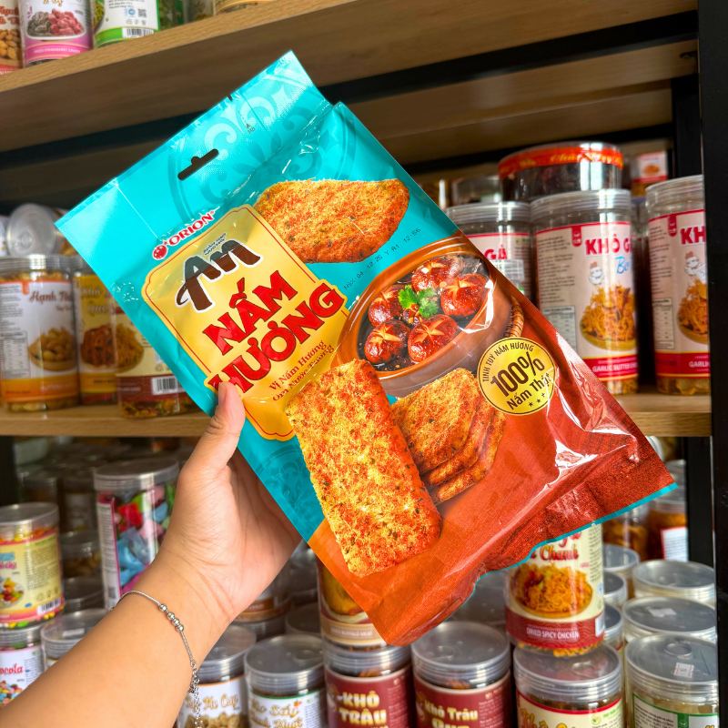 Bánh Gạo ORION AN Nấm Hương 140g 5 Bánh Gạo ORION AN Nấm Hương 140g