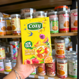 Trà Đào & Chanh Dây COZY 120g (8 gói x 15g) - 8936010533219