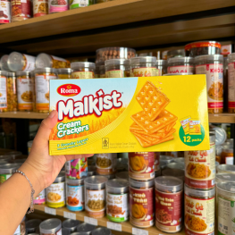 Bánh Quy Giòn Lúa Mạch Phô Mai ROMA MALKIST Vàng 168g - Hộp 12 Gói - 8996001305652