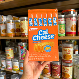 Bánh Xốp Phô Mai MAYORA CAL CHEESE 153gr (18 Cây x 8.5g) - 8996001350577