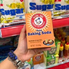 Bột Baking Soda Natural Soda - Bột Nở Hộp Giấy 454g - 8938563903013