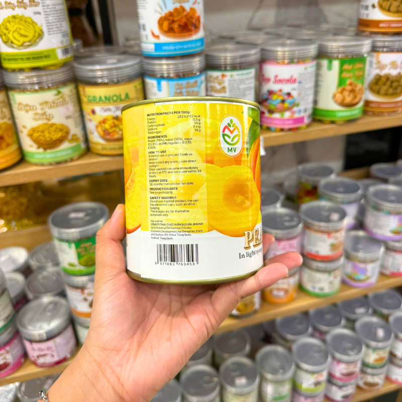 Đánh giá đào Tươi Nước Đường Mv 820g 6 Đánh giá đào Tươi Nước Đường Mv 820g