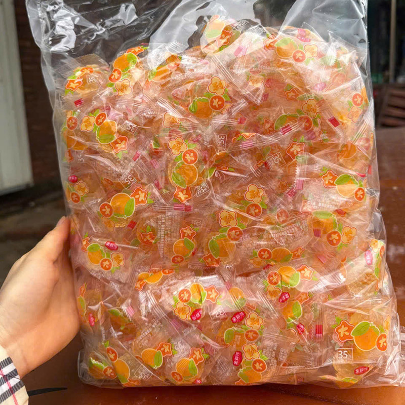 Kẹo Dẻo Vị Cam Hàng Xá 1kg 2 Kẹo Dẻo Vị Cam Hàng Xá 1kg