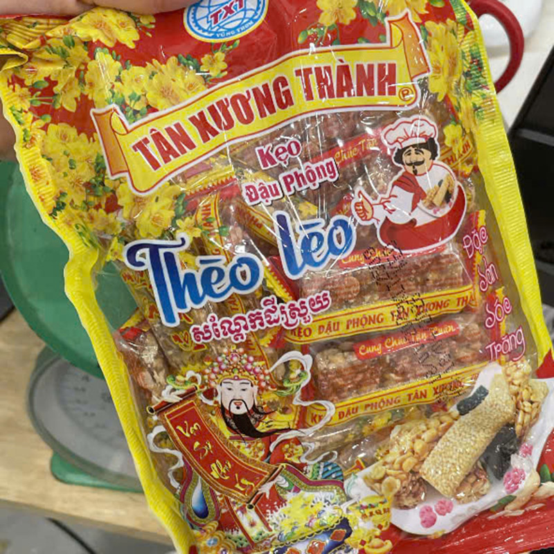 Kẹo Đậu Phộng Thèo Lèo Tân Xương Thành 2 Kẹo Đậu Phộng Thèo Lèo Tân Xương Thành