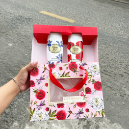 Set 2 Chai Sữa Tắm Double Rich Hương Hoa Iris & Hương Hoa Hồng 200g - 8935030213972