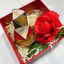 Set Hộp Quà Tặng Nước Hoa Nữ Good Charme Princess 50ml - Hộp Hoa Rơm Nhiều Màu - SETQUACHARME34