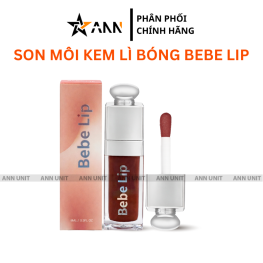 Son Môi Bebe Lip Màu Đỏ Cam - Son Môi Kem Bóng Lì Bebe Lip Chính Hãng - SMBL01