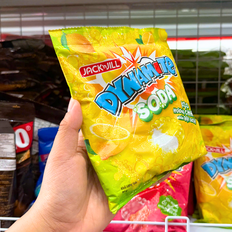 Kẹo Nhân Dynamite Vị Soda Chanh 96g 6 Kẹo Nhân Dynamite Vị Soda Chanh 96g