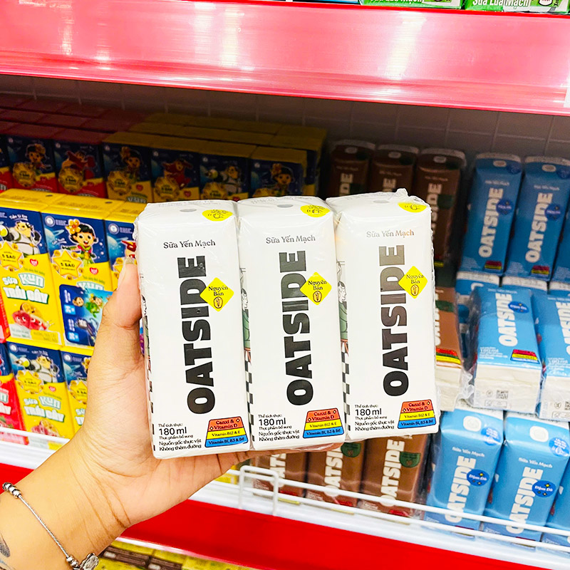 Sữa Yến Mạch Vị Nguyên Bản Oatside Lốc 3 Hộp (180ml/Hộp) 5 Sữa Yến Mạch Vị Nguyên Bản Oatside Lốc 3 Hộp (180ml/Hộp)