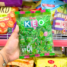 Kẹo Cứng OISHI Vị Ổi 85g - Bịch Xanh Lá - 8934803024685