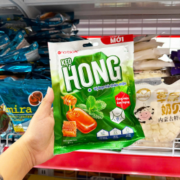 Kẹo Họng Orion Vị Bạc Hà Thảo Mộc Gói 84g - 8936036028041