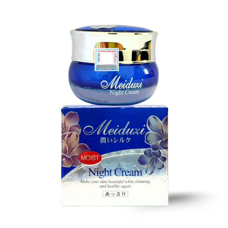 Kem Face Meiduzi Xanh Ban Đêm Tem Vuông 20gr - Phiên Bản Mới 9 Kem Face Meiduzi Xanh Ban Đêm Tem Vuông 20gr - Phiên Bản Mới