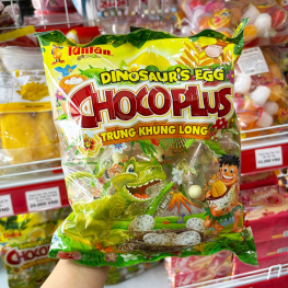 Kẹo Trứng Khủng Long Socola Tân Tân 96g - 8936101342461