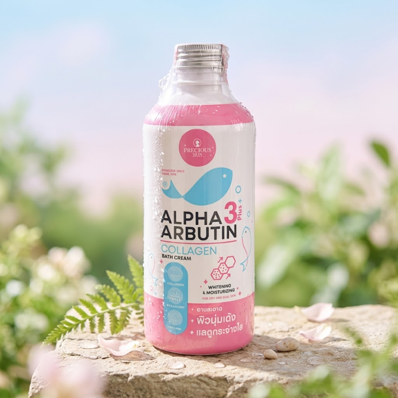 29002_11_20260401164027.png Sữa Tắm Trắng Da Alpha Arbutin 3Plus+ Precious Skin Collagen Bath Cream 350ml - Phiên Bản Mới - 8859690402159