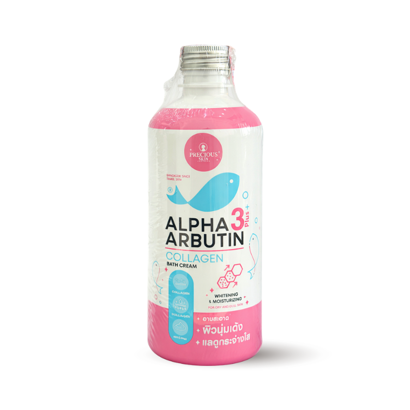 29002_sua-tam-alpha-arbutin-3-plus_20260331162907.png Sữa Tắm Trắng Da Alpha Arbutin 3Plus+ Precious Skin Collagen Bath Cream 350ml - Phiên Bản Mới - 8859690402159