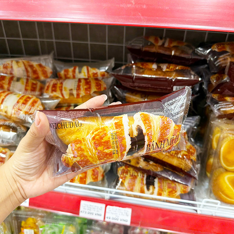 Combo 5 Cái Bánh Mì Sừng Bò WEICHUDAO Vị Socola 5 Combo 5 Cái Bánh Mì Sừng Bò WEICHUDAO Vị Socola