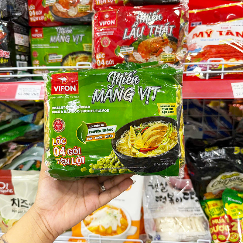 Miến Măng Vịt VIFON Dạng Lốc 232g - Lốc 4 Gói 5 Miến Măng Vịt VIFON Dạng Lốc 232g - Lốc 4 Gói