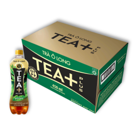 1 Thùng Trà Ô Lông Tea + Plus Vị Truyền Thống 450ml/Chai - 8934588870576THUNG