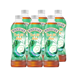 1 Lốc 6 Chai Trà Bí Đao WONDERFARM 440ml/Chai - 8935001282655LOC