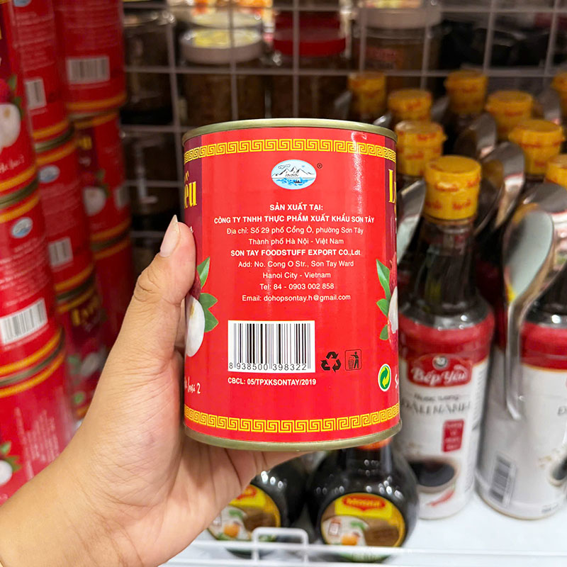 Phân phối vải Thiều Nước Đường Thanh Hà Lon 565g 5 Phân phối vải Thiều Nước Đường Thanh Hà Lon 565g