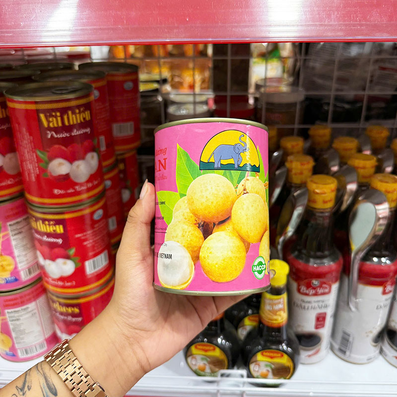 Long Nhãn Nước Đường Long An Lon 565g 5 Long Nhãn Nước Đường Long An Lon 565g
