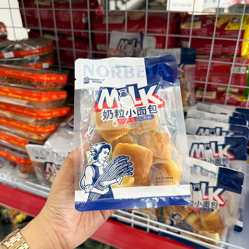 5 Bịch Bánh Mì Viên NORBETA Vị Trứng Sữa 5 5 Bịch Bánh Mì Viên NORBETA Vị Trứng Sữa