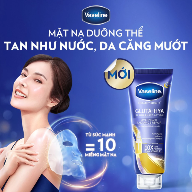 Sữa Dưỡng Thể Vaseline Sáng Mịn Da Tuýp Màu Xanh 70ml 7 Sữa Dưỡng Thể Vaseline Sáng Mịn Da Tuýp Màu Xanh 70ml