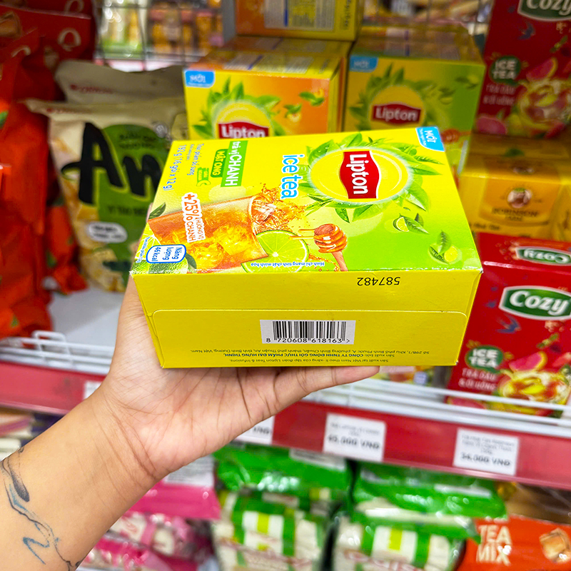 Trà Lipton Ice Tea Trà Vị Chanh Mật Ong 192g (16 Gói x 12g) 5 Trà Lipton Ice Tea Trà Vị Chanh Mật Ong 192g (16 Gói x 12g)