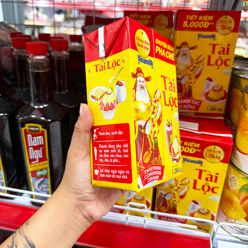 Sữa Đặc Có Đường Tài Lộc Vinamilk 1284g 5 Sữa Đặc Có Đường Tài Lộc Vinamilk 1284g