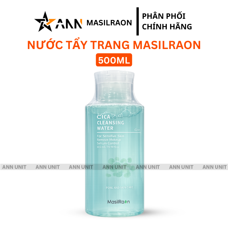 29582_3_20260511124701.png Nước Tẩy Trang Masilraon Cica Cleansing Water 500ml - 8809623298533