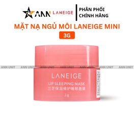 Mặt Nạ Ngủ Môi Laneige Mini 3g Hương Quả Mọng - Phiên Bản Trung - NAMOI03
