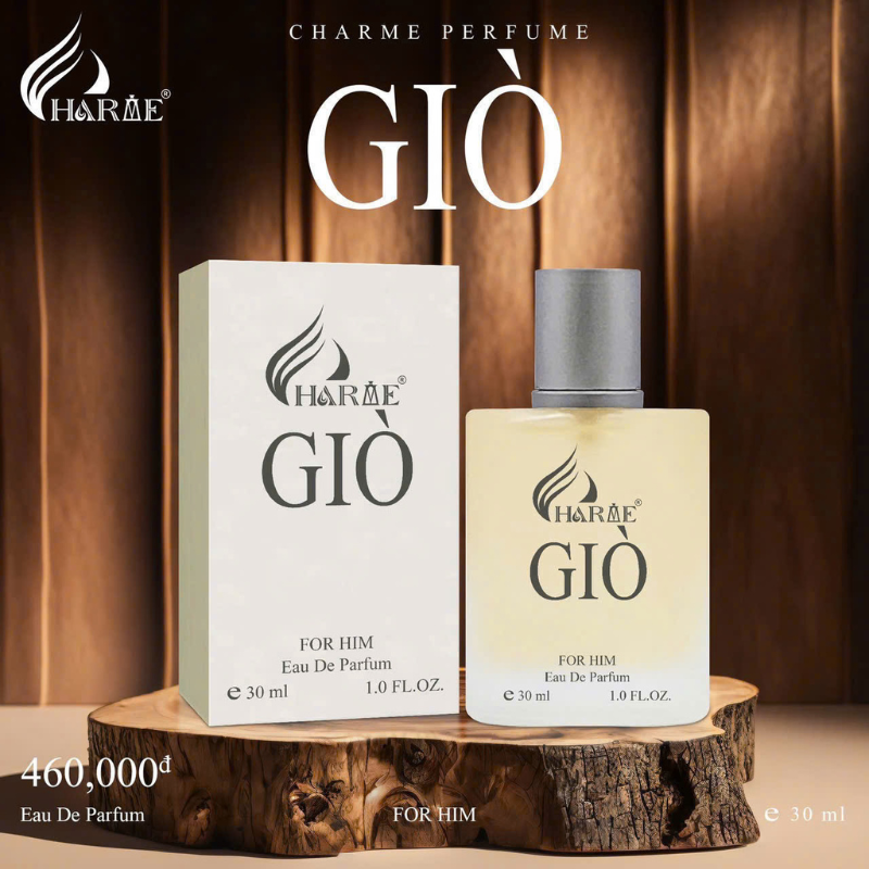 Nước Hoa Nam Charme Giò 30ml - Hương Thơm Cuốn Hút Sang Trọng 8 Nước Hoa Nam Charme Giò 30ml - Hương Thơm Cuốn Hút Sang Trọng