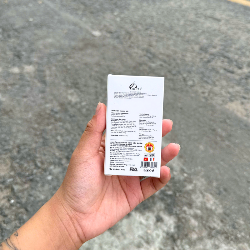 29626_7_20260520173122.png Nước Hoa Nam Charme Giò 30ml - Hương Thơm Cuốn Hút Sang Trọng - 8936194690760GIO