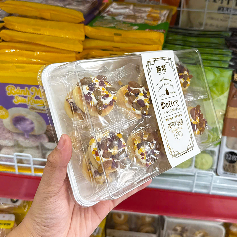 Bánh Quy Bơ Nhân Sữa Mix Hạt & Trái Cây Sấy Quzan 220g 5 Bánh Quy Bơ Nhân Sữa Mix Hạt & Trái Cây Sấy Quzan 220g