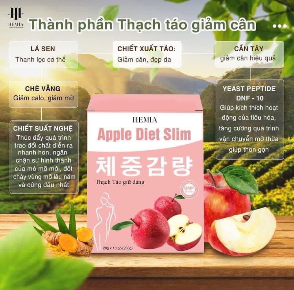 Trong muôn vàn sự lựa chọn thì Thạch Táo giảm cân Hemia nhà em vẫn là số 1