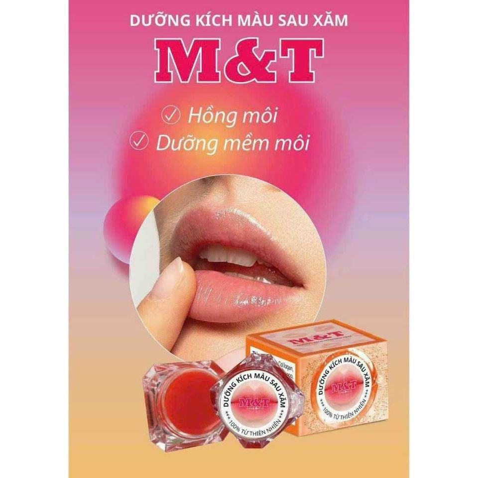 Kích màu môi colagen M&T dưỡng môi collagen kích màu môi