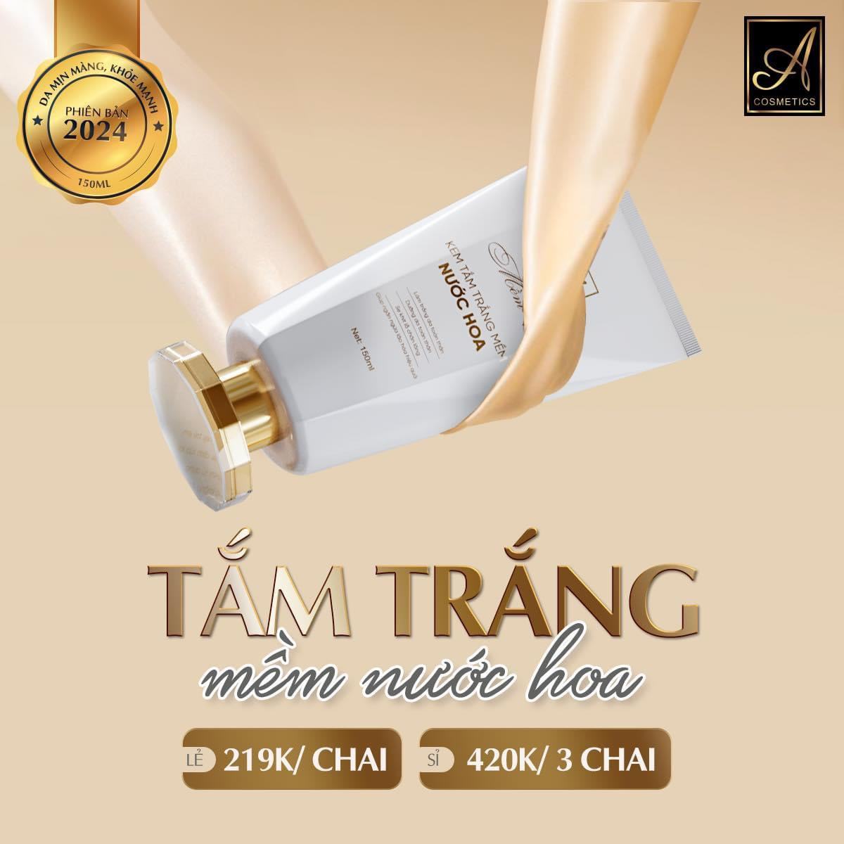 Tắm Trắng Mềm Hương Nước Hoa: Trải Nghiệm Sự Lụa Chọn Đẳng Cấp