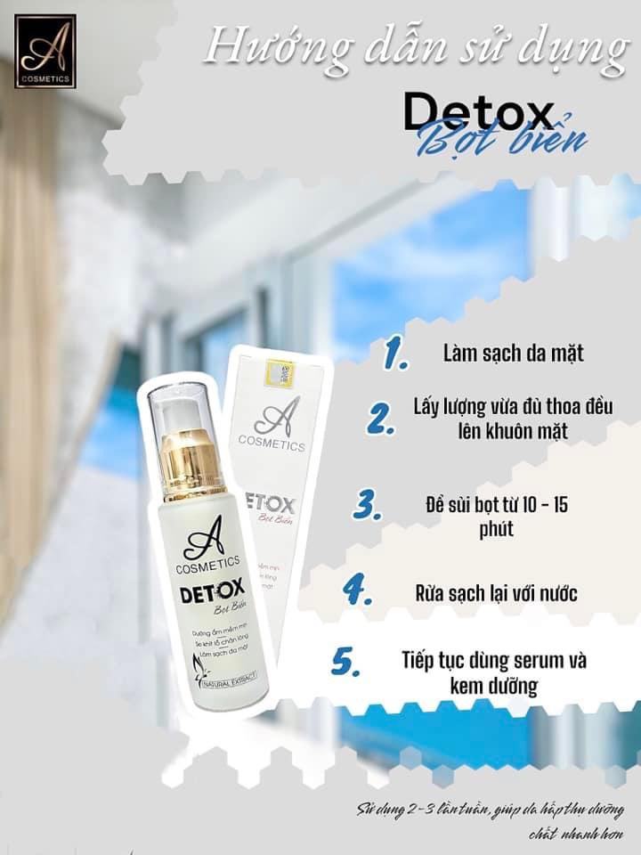 Detox Bọt Biển Làm Sạch Da