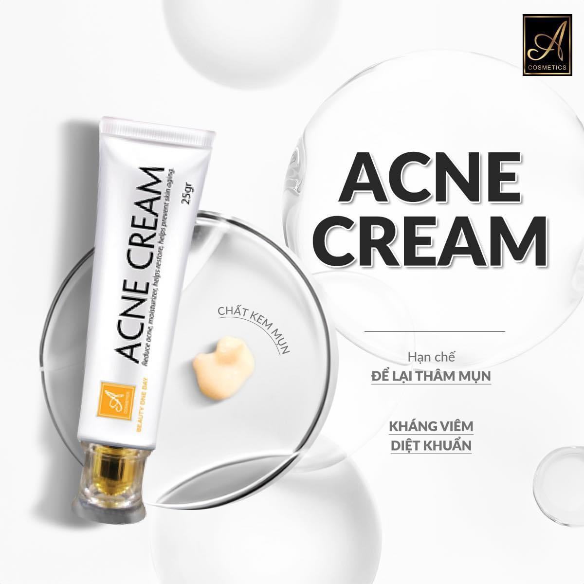 Giải Pháp Hiệu Quả cho Da Mụn: Kem Trị Mụn Acne Cream