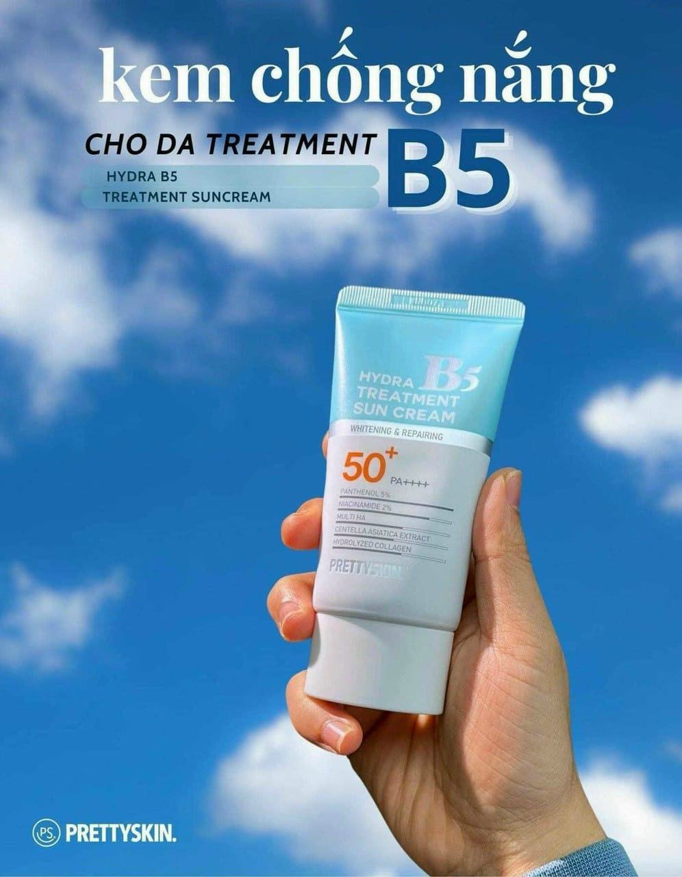 Kem chống nắng B5 Prettyskin